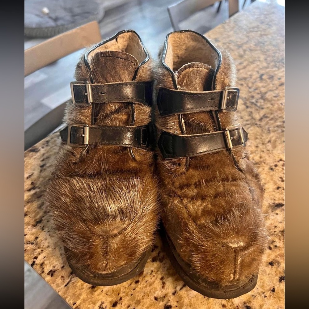 Vintage Seal Skin Boots